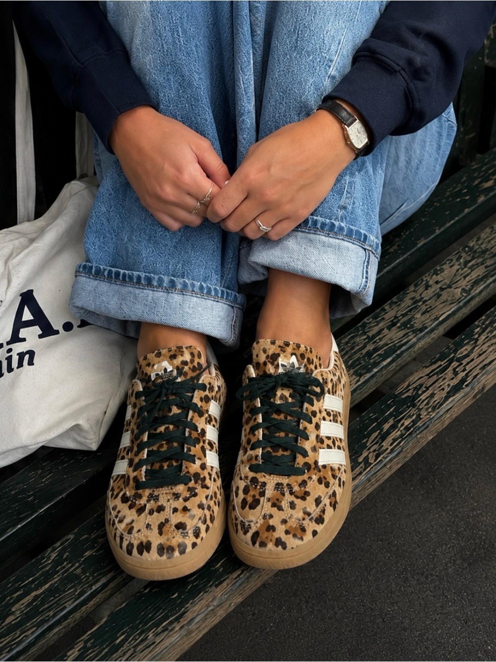 adidas Handball Spezial Magic Leopard Pony Hair Sneakers | Women’s 7 | KI6678